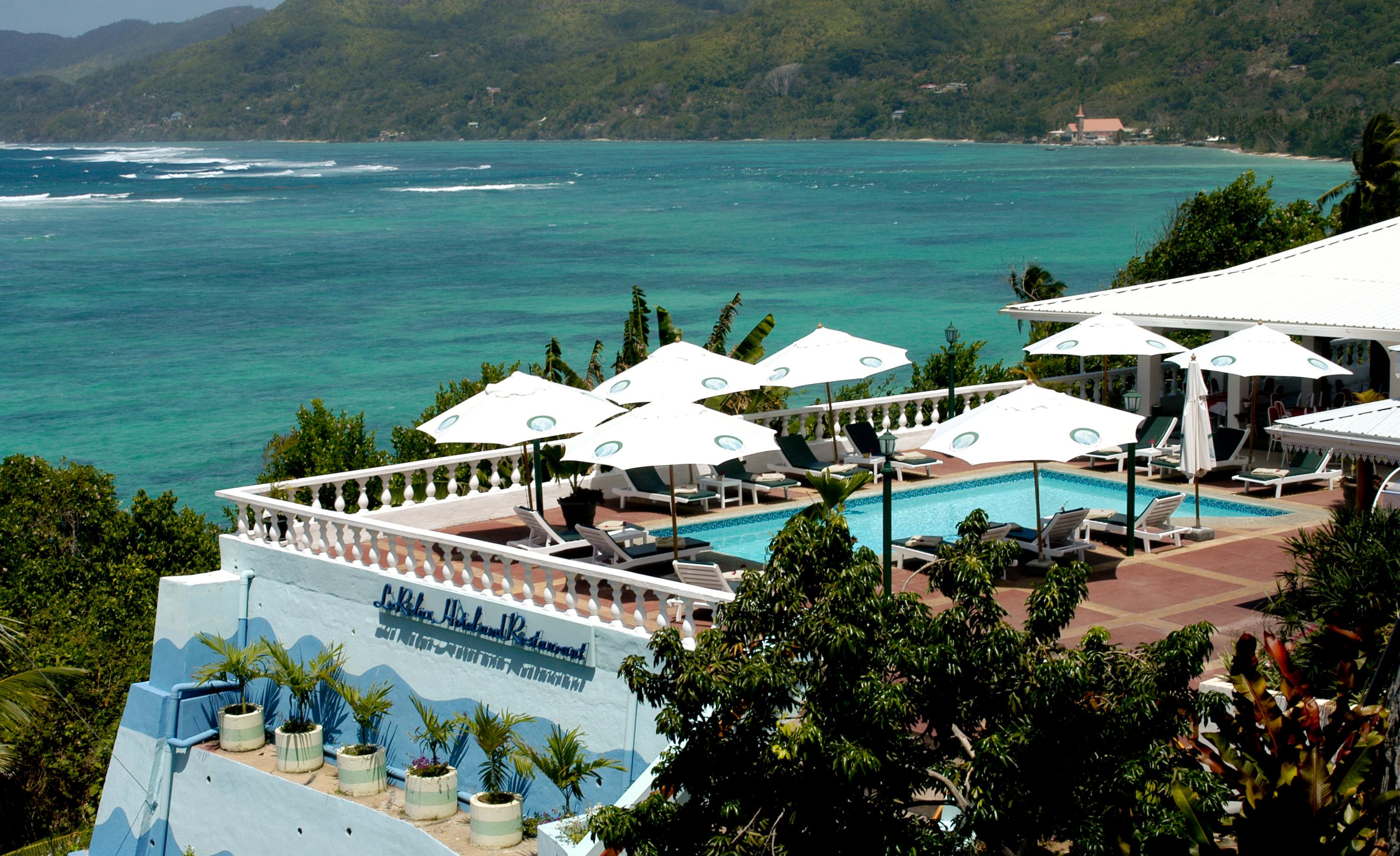 Le Relax Hotel And Restaurant Anse Royale Exterior foto